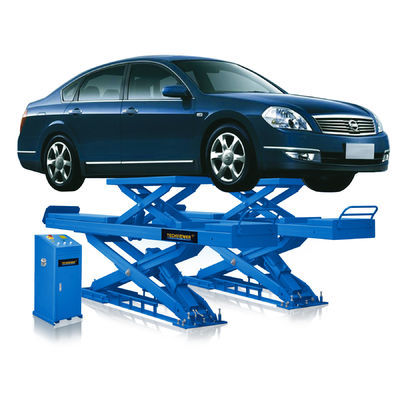 คุณภาพ  Hydraulic 3.5 Ton Garage Car Scissor Lift 1800mm Double Level Scissor Alignment Lift โรงงาน