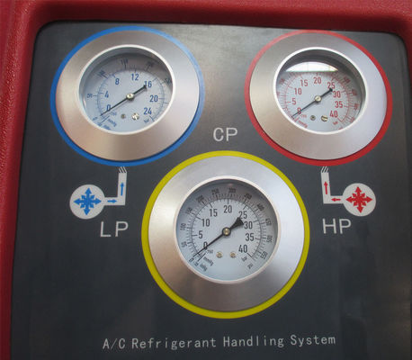 750W 10kgs Car Refrigerant Recovery Machine 300g / Min Car Ac Recharge Machine